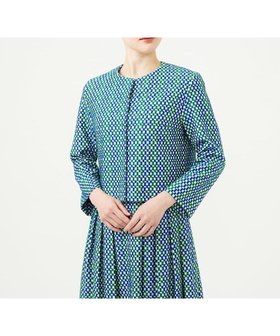 【シビラ/SYBILLA】のスクエアドット刺繍ジャケット 大人の最旬トレンドファッション＆コーディネート founy(ファウニー) ファッション Fashion レディースファッション Fashion for Women アウター Coat / Outerwear Collection レディースジャケット・軽アウター Jackets おすすめ Recommended / Our Picks オレンジ Orange コンパクト Compact, Small Size ショート Short, Short Length ジャケット Jacket, Outerwear ジョーゼット Georgette, Semi-Sheer Fabric スクエア Square, Square Shape セットアップ Set-Up, Coordinated Outfit ドット Polka Dot, Dot Pattern ドレス Dress, One-Piece バランス Balance, Style Balance 冬 Winter / This Winter 夏 Summer 春 Spring 秋 Autumn |ID:prp329100004986191