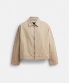 【コーチ/COACH】の【公式】ジップ アップ ブルゾン ジャケット 大人の最旬トレンドファッション＆コーディネート founy(ファウニー) ファッション Fashion レディースファッション Fashion for Women アウター Coat / Outerwear Collection レディースジャケット・軽アウター Jackets ブルゾンジャケット・スポーティアウター Blouson Jackets アウトレット Outlet / Clearance シューズ Shoes, Footwear ジップ Zip, Zipper ジャケット Jacket, Outerwear スリーブ Sleeve, Long Sleeve / Short Sleeve フロント Front, Front Design ブルゾン Blouson, Bomber Jacket ポケット Pocket, Pocket Detail メンズ Men's, Menswear 洗える Machine Washable 財布 Wallet, Purse thumbnail GREY|ID: prp329100004986193 ipo3291000000037348921