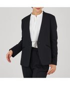 【カリテ/qualite】の【セットアップ対応】トリコットストレッチジャケット 大人の最旬トレンドファッション＆コーディネート founy(ファウニー) ファッション Fashion レディースファッション Fashion for Women アウター Coat / Outerwear Collection レディースジャケット・軽アウター Jackets おすすめ Recommended / Our Picks カットソー Cut and Sewn Top コンパクト Compact, Small Size ジャケット Jacket, Outerwear スタイリッシュ Stylish, Fashionable セットアップ Set-Up, Coordinated Outfit セレモニー Ceremony thumbnail ブラック|ID: prp329100004986195 ipo3291000000037348928