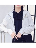 【セルフォード/CELFORD】の【UVカット】カットツイードパーカー 大人の最旬トレンドファッション＆コーディネート founy(ファウニー) ファッション Fashion レディースファッション Fashion for Women トップス・カットソー Cut & Sew Tops レディースパーカー・カジュアルフーディー Casual Hoodies & Sweatshirts おすすめ Recommended / Our Picks ウェーブ Wavy Pattern ジャケット Jacket, Outerwear ストレッチ Stretch, Stretchy Fabric ストレート Straight, Straight Cut スマート Smart, Elegant セットアップ Set-Up, Coordinated Outfit ツイード Twill, Twill Weave パーカー Hoodie, Parka ブラウジング Blouson Silhouette, Cinched Waist ブレード Braid, Decorative Trim ポケット Pocket, Pocket Detail メタル Metal, Metal Parts ルーズ Loose, Oversized |ID:prp329100004986203