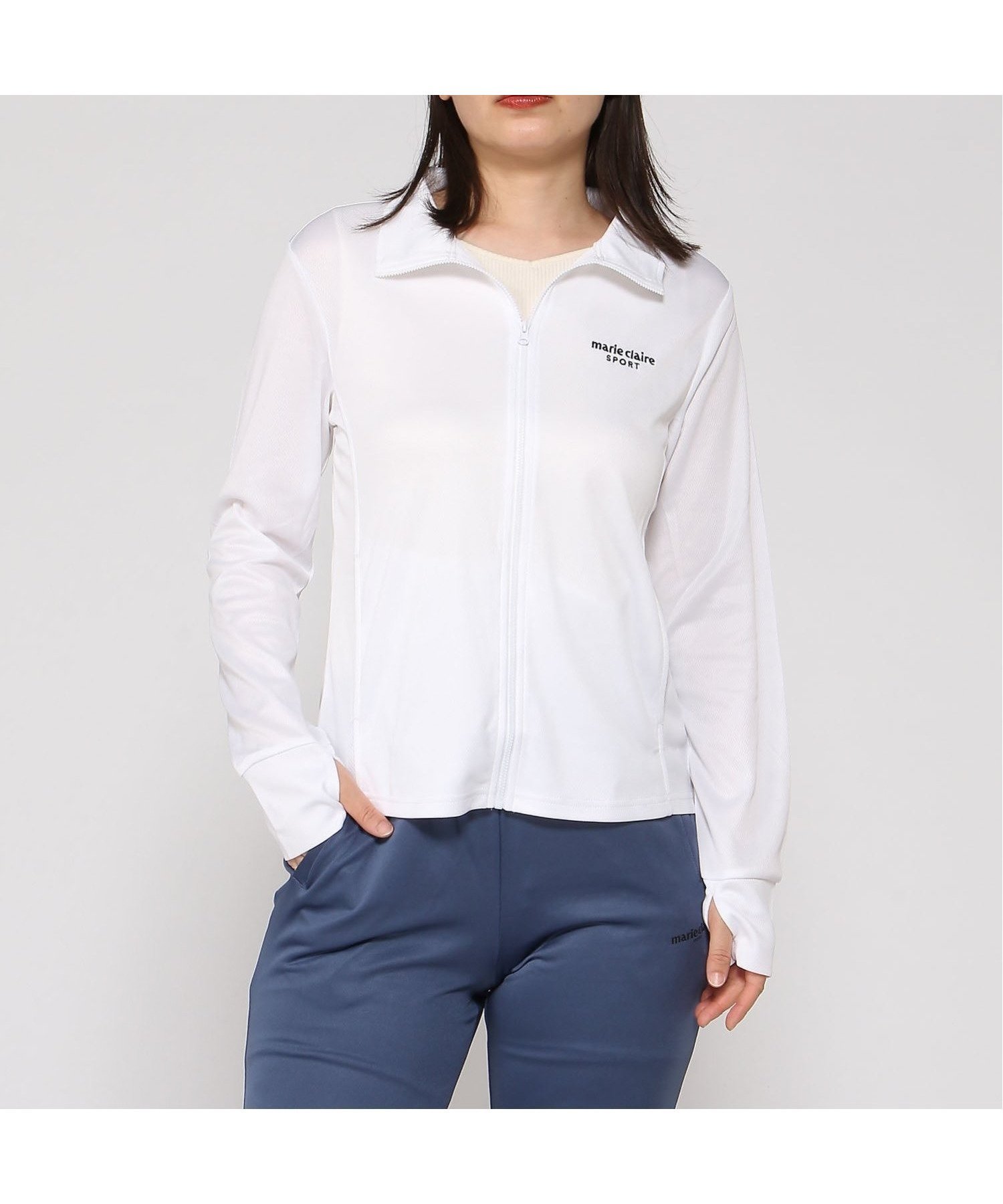 【ニッキー/nikki】のmarie claire sport/UVメッシュジャケット インテリア・キッズ・メンズ・レディースファッション・服の通販 founy(ファウニー) 　ファッション　Fashion　レディースファッション　Fashion for Women　アウター　Coat / Outerwear Collection　レディースジャケット・軽アウター　Jackets　ジャケット　Jacket, Outerwear　メッシュ　Mesh, Net Fabric　WT|ID: prp329100004986210 ipo3291000000037348986