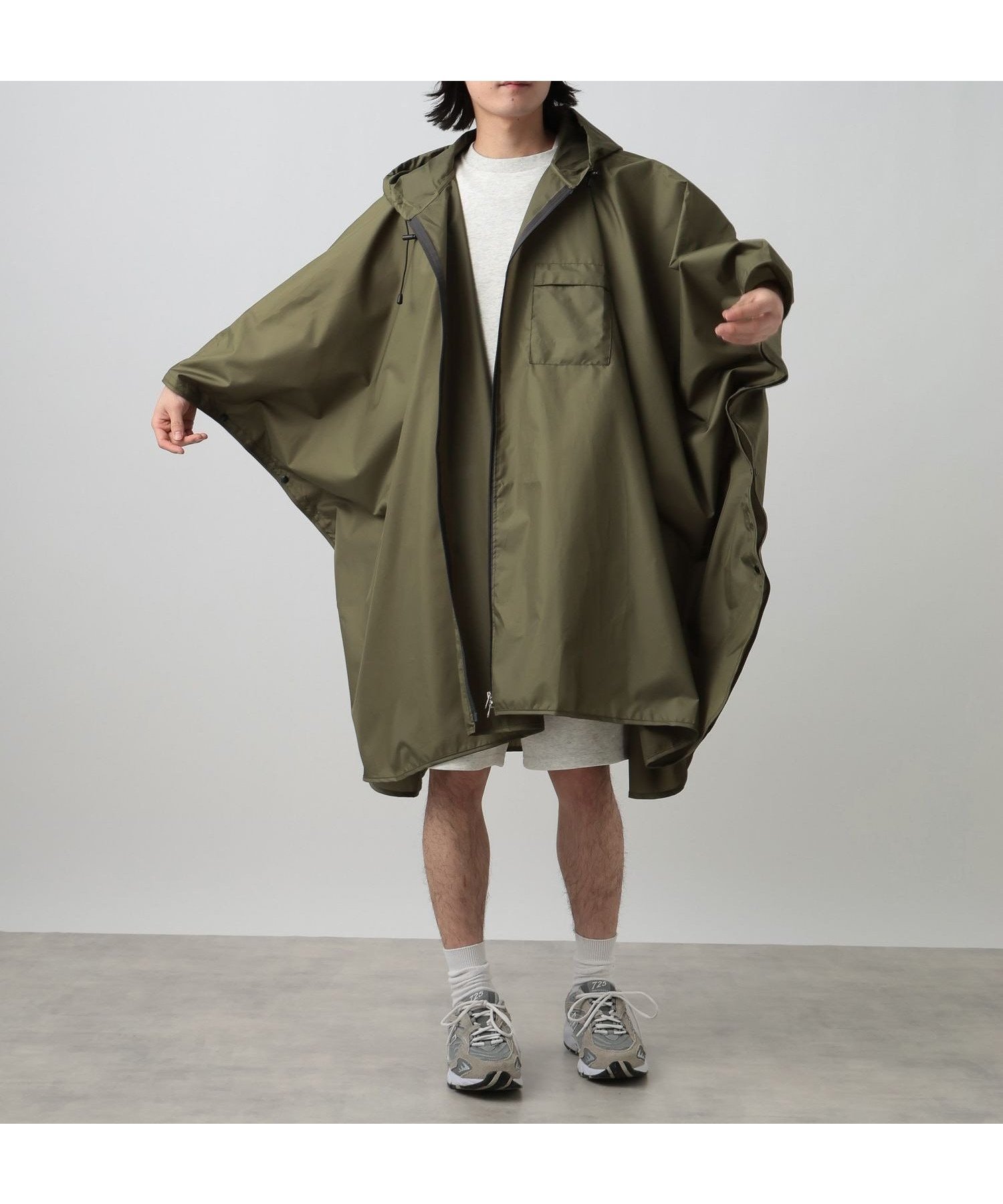 【ベイフロー/BAYFLOW】のパッカブル仕様 BFレインポンチョ 大人の最旬トレンドファッション＆コーディネート founy(ファウニー) 　ファッション　Fashion　レディースファッション　Fashion for Women　アウター　Coat / Outerwear Collection　ポンチョ・ケープコート　Ponchos & Capes　ジップ　Zip, Zipper　スマホ　Smartphone, Mobile Device　ポケット　Pocket, Pocket Detail　 other-1|ID: prp329100004986212 ipo3291000000037349012