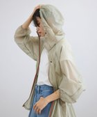 【サロン アダム エ ロペ/SALON adam et rope'】のポケッタブルナイロンフードパーカーブルゾン / 撥水・軽量 大人の最旬トレンドファッション＆コーディネート founy(ファウニー) ファッション Fashion レディースファッション Fashion for Women アウター Coat / Outerwear Collection ブルゾンジャケット・スポーティアウター Blouson Jackets トップス・カットソー Cut & Sew Tops レディースパーカー・カジュアルフーディー Casual Hoodies & Sweatshirts アウトドア Outdoor Clothing コンパクト Compact, Small Size 軽量 Lightweight, Ultra Light タンク Tank Top, Sleeveless Top デニム Denim, Jeans Material リップ Lip, Lip Motif おすすめ Recommended / Our Picks 夏 Summer 旅行 Travel thumbnail ベージュ系(28)|ID: prp329100004986222 ipo3291000000037349168