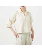 【シビラ/SYBILLA】のシルクナイロンブルゾン 大人の最旬トレンドファッション＆コーディネート founy(ファウニー) ファッション Fashion レディースファッション Fashion for Women アウター Coat / Outerwear Collection ブルゾンジャケット・スポーティアウター Blouson Jackets エレガント 上品 Elegant コンパクト Compact, Small Size シルク Silk, 100% Silk ドレス Dress, One-Piece ブルゾン Blouson, Bomber Jacket ボックス Boxy, Box Shape 冬 Winter / This Winter 夏 Summer 春 Spring 秋 Autumn thumbnail ライトベージュ|ID: prp329100004986225 ipo3291000000037349278