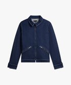 【アニエスベー ファム/agnes b. FEMME】のデニム ジャケット Lesley 大人の最旬トレンドファッション＆コーディネート founy(ファウニー) ファッション Fashion レディースファッション Fashion for Women アウター Coat / Outerwear Collection レディースジャケット・軽アウター Jackets デニムジャケット / カジュアルアウター Denim Jackets クラシック Classic, Timeless Style ジップ Zip, Zipper ジャケット Jacket, Outerwear デニム Denim, Jeans Material 長袖 Long Sleeve, Full Sleeve thumbnail ネイビー|ID: prp329100004986236 ipo3291000000037349320