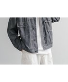 【ロッキーモンロー/Rocky Monroe】のKRIFF MAYER エアーライトデニムジャケット 2545101 大人の最旬トレンドファッション＆コーディネート founy(ファウニー) ファッション Fashion レディースファッション Fashion for Women アウター Coat / Outerwear Collection レディースジャケット・軽アウター Jackets デニムジャケット / カジュアルアウター Denim Jackets アメリカン American Style ヴィンテージ Vintage Style カットソー Cut and Sewn Top コンパクト Compact, Small Size 軽量 Lightweight, Ultra Light ショルダー Shoulder, Shoulder Strap デニム Denim, Jeans Material トレンド Trend, Trending Now ドロップ Drop Shoulder, Dropped Style バランス Balance, Style Balance プリント Print, Printed Pattern ベーシック Basic, Essential ポケット Pocket, Pocket Detail ミックス Mix, Mixed Style メンズ Men's, Menswear リラックス Relax, Relaxed Fit ロング Long, Long-Length ワイド Wide, Wide Fit 再入荷 Restock / Back in Stock おすすめ Recommended / Our Picks thumbnail 17.チャコール|ID: prp329100004986238 ipo3291000000037349325