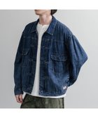 【ロッキーモンロー/Rocky Monroe】のKRIFF MAYER エアーライトデニムジャケット 2545101 大人の最旬トレンドファッション＆コーディネート founy(ファウニー) ファッション Fashion レディースファッション Fashion for Women アウター Coat / Outerwear Collection レディースジャケット・軽アウター Jackets デニムジャケット / カジュアルアウター Denim Jackets アメリカン American Style ヴィンテージ Vintage Style カットソー Cut and Sewn Top コンパクト Compact, Small Size 軽量 Lightweight, Ultra Light ショルダー Shoulder, Shoulder Strap デニム Denim, Jeans Material トレンド Trend, Trending Now ドロップ Drop Shoulder, Dropped Style バランス Balance, Style Balance プリント Print, Printed Pattern ベーシック Basic, Essential ポケット Pocket, Pocket Detail ミックス Mix, Mixed Style メンズ Men's, Menswear リラックス Relax, Relaxed Fit ロング Long, Long-Length ワイド Wide, Wide Fit 再入荷 Restock / Back in Stock おすすめ Recommended / Our Picks thumbnail 72.ダークブルー|ID: prp329100004986238 ipo3291000000037349326