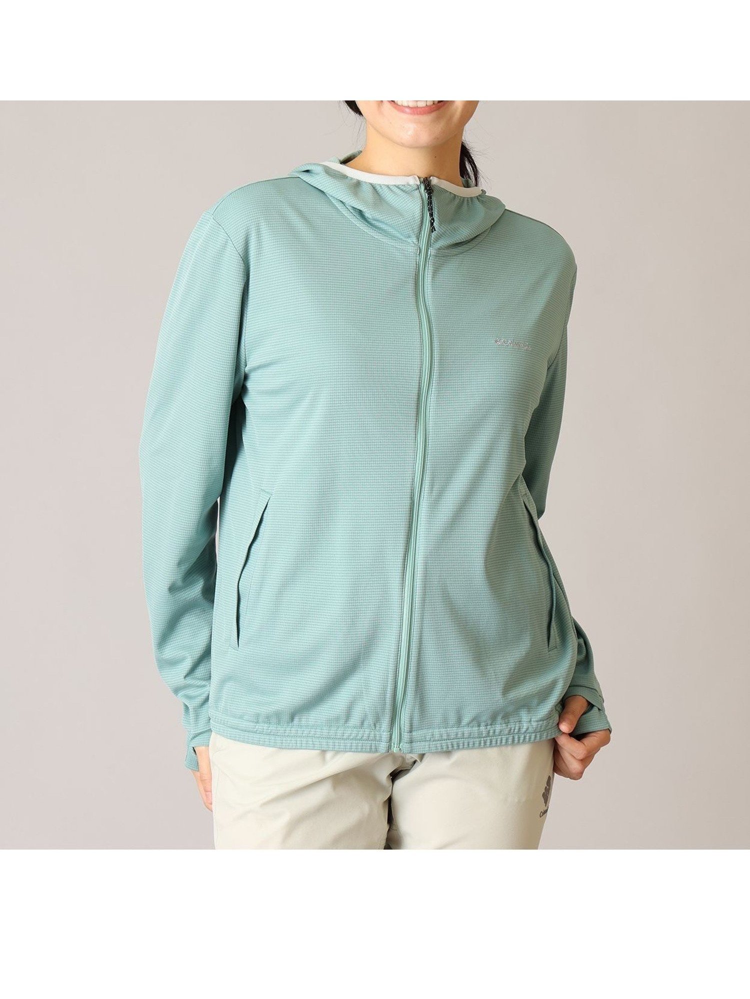 【コロンビア/Columbia】のColumbia/ ウィメンズトレイルラッシュロングスリーブフルジップ /コロンビア インテリア・キッズ・メンズ・レディースファッション・服の通販 founy(ファウニー) 　ファッション　Fashion　レディースファッション　Fashion for Women　おすすめ　Recommended / Our Picks　アウトドア　Outdoor Clothing　ダブル　Double, Double-Breasted　フィット　Fit, Slim Fit　ポケット　Pocket, Pocket Detail　夏　Summer　軽量　Lightweight, Ultra Light　グリーン[006001]|ID: prp329100004986239 ipo3291000000037349329