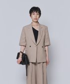 【プルミエ アロンディスモン/1er Arrondissement / MEN】のリネンビスコースジャケット Beige|ID: prp329100004986241 ipo3291000000037349340