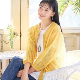 【ミゼール/MISSEL】の【洗える】レーシーブルゾン 大人の最旬トレンドファッション＆コーディネート founy(ファウニー) ファッション Fashion レディースファッション Fashion for Women アウター Coat / Outerwear Collection ブルゾンジャケット・スポーティアウター Blouson Jackets イエロー Yellow エレガント 上品 Elegant 洗える Machine Washable ストライプ Stripe, Striped Pattern スポーティ Sporty, Casual Athletic デニム Denim, Jeans Material ブルゾン Blouson, Bomber Jacket ラッセル Raschel, Raschel Lace レース Lace, Lace Fabric おすすめ Recommended / Our Picks |ID:prp329100004986245