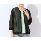 【ミゼール/MISSEL】の【洗える】レーシーブルゾン 大人の最旬トレンドファッション＆コーディネート founy(ファウニー) ファッション Fashion レディースファッション Fashion for Women アウター Coat / Outerwear Collection ブルゾンジャケット・スポーティアウター Blouson Jackets イエロー Yellow エレガント 上品 Elegant 洗える Machine Washable ストライプ Stripe, Striped Pattern スポーティ Sporty, Casual Athletic デニム Denim, Jeans Material ブルゾン Blouson, Bomber Jacket ラッセル Raschel, Raschel Lace レース Lace, Lace Fabric おすすめ Recommended / Our Picks thumbnail ブラック|ID: prp329100004986245 ipo3291000000037349355