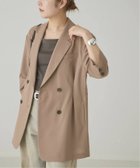 【ジャーナルスタンダード レサージュ/journal standard L'essage】の《セットアップ可》POPLIN タックジャケット 大人の最旬トレンドファッション＆コーディネート founy(ファウニー) ファッション Fashion レディースファッション Fashion for Women アウター Coat / Outerwear Collection レディースジャケット・軽アウター Jackets 2026年 2026 2026春夏・S/S Spring/Summer 2026 SS26 おすすめ Recommended / Our Picks なめらか Smooth, Silky Texture ジャケット Jacket, Outerwear セットアップ Set-Up, Coordinated Outfit エレガント 上品 Elegant thumbnail ベージュ|ID: prp329100004986249 ipo3291000000037349365