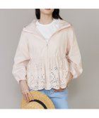 【マーリエ ル カセット/Maglie le cassetto】の《M Maglie le cassetto》ラッシュガードレースブルゾン 大人の最旬トレンドファッション＆コーディネート founy(ファウニー) ファッション Fashion レディースファッション Fashion for Women アウター Coat / Outerwear Collection ブルゾンジャケット・スポーティアウター Blouson Jackets アイレット Eyelet Lace ジップ Zip, Zipper スカラップ Scallop, Scalloped Edge スマート Smart, Elegant セットアップ Set-Up, Coordinated Outfit バロック Baroque, Baroque Design フェミニン Feminine, Girly フロント Front, Front Design ブルゾン Blouson, Bomber Jacket ポケット Pocket, Pocket Detail メタル Metal, Metal Parts モチーフ Motif, Design Theme レース Lace, Lace Fabric おすすめ Recommended / Our Picks エレガント 上品 Elegant thumbnail ピンク|ID: prp329100004986257 ipo3291000000037349396