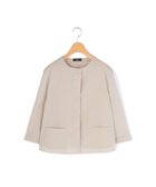 【キース/KEITH】のクールクロスジャケット 大人の最旬トレンドファッション＆コーディネート founy(ファウニー) ファッション Fashion レディースファッション Fashion for Women アウター Coat / Outerwear Collection レディースジャケット・軽アウター Jackets シンプル Simple, Minimal ポケット Pocket, Pocket Detail ワンポイント One Point, Statement Accent 透かし Cut-Out, Lacework thumbnail ベージュ|ID: prp329100004986274 ipo3291000000037349459