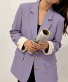 【ミニミニストア/miniministore】のテーラードジャケット レディースミドル丈 大人の最旬トレンドファッション＆コーディネート founy(ファウニー) ファッション Fashion レディースファッション Fashion for Women アウター Coat / Outerwear Collection レディースジャケット・軽アウター Jackets テーラードジャケット / 通勤・きれいめスタイル Tailored Jackets & Blazers 春 Spring ジャケット Jacket, Outerwear スラックス Slacks, Dress Pants スーツ Suit, Formalwear デニム Denim, Jeans Material 長袖 Long Sleeve, Full Sleeve 羽織 Haori, Light Jacket ミドル Middle Length, Mid Height ラベンダー Lavender おすすめ Recommended / Our Picks エレガント 上品 Elegant 入学式 Entrance Ceremony 卒業式 Graduation Ceremony ビジネス 仕事 通勤 Business / Work / Commuting thumbnail ラベンダー|ID: prp329100004986277 ipo3291000000037349478