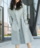 【セゾンドパピヨン/SAISON DE PAPILLON】の晴雨兼用Aラインレインコート 大人の最旬トレンドファッション＆コーディネート founy(ファウニー) ファッション Fashion レディースファッション Fashion for Women アウター Coat / Outerwear Collection コート・ロングコート・ピーコート Long Coats, Peacoats & More アウトドア Outdoor Clothing ドローコード Drawcord, Drawstring Cord フィット Fit, Slim Fit ポケット Pocket, Pocket Detail おすすめ Recommended / Our Picks ビジネス 仕事 通勤 Business / Work / Commuting thumbnail グレー|ID: prp329100004986282 ipo3291000000037349511