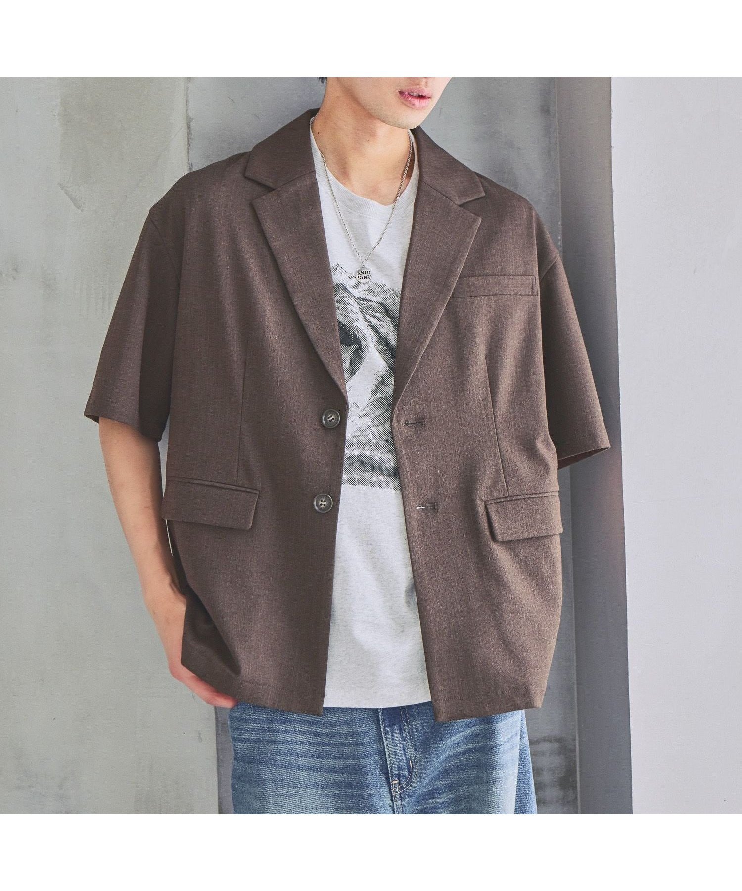【ページボーイ/PAGEBOY】の【PBLIM】サマーアソートジャケット インテリア・キッズ・メンズ・レディースファッション・服の通販 founy(ファウニー) 　ファッション　Fashion　レディースファッション　Fashion for Women　アウター　Coat / Outerwear Collection　レディースジャケット・軽アウター　Jackets　ブラウン58|ID: prp329100004986283 ipo3291000000037349520