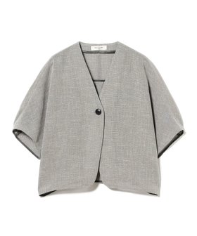【デミルクス ビームス/Demi-Luxe BEAMS】 ツイード メッシュ タック ジャケット大人の最旬トレンドファッション＆コーディネート founy(ファウニー) ファッション Fashion レディースファッション Fashion for Women アウター Coat / Outerwear Collection レディースジャケット・軽アウター Jackets カーディガン Cardigan, Knitwear コンパクト Compact, Small Size シアー Sheer, See-Through ショート Short, Short Length シンプル Simple, Minimal ジャケット Jacket, Outerwear ツイード Twill, Twill Weave デニム Denim, Jeans Material バランス Balance, Style Balance フォルム Silhouette, Form フロント Front, Front Design マキシ Maxi, Full Length メッシュ Mesh, Net Fabric ワイド Wide, Wide Fit |ID:prp329100004986291