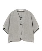 【デミルクス ビームス/Demi-Luxe BEAMS】のツイード メッシュ タック ジャケット 大人の最旬トレンドファッション＆コーディネート founy(ファウニー) ファッション Fashion レディースファッション Fashion for Women アウター Coat / Outerwear Collection レディースジャケット・軽アウター Jackets カーディガン Cardigan, Knitwear コンパクト Compact, Small Size シアー Sheer, See-Through ショート Short, Short Length シンプル Simple, Minimal ジャケット Jacket, Outerwear ツイード Twill, Twill Weave デニム Denim, Jeans Material バランス Balance, Style Balance フォルム Silhouette, Form フロント Front, Front Design マキシ Maxi, Full Length メッシュ Mesh, Net Fabric ワイド Wide, Wide Fit thumbnail GREY_MIX|ID: prp329100004986291 ipo3291000000037349547