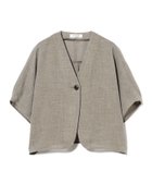 【デミルクス ビームス/Demi-Luxe BEAMS】のツイード メッシュ タック ジャケット 大人の最旬トレンドファッション＆コーディネート founy(ファウニー) ファッション Fashion レディースファッション Fashion for Women アウター Coat / Outerwear Collection レディースジャケット・軽アウター Jackets カーディガン Cardigan, Knitwear コンパクト Compact, Small Size シアー Sheer, See-Through ショート Short, Short Length シンプル Simple, Minimal ジャケット Jacket, Outerwear ツイード Twill, Twill Weave デニム Denim, Jeans Material バランス Balance, Style Balance フォルム Silhouette, Form フロント Front, Front Design マキシ Maxi, Full Length メッシュ Mesh, Net Fabric ワイド Wide, Wide Fit thumbnail BEIGE_MIX|ID: prp329100004986291 ipo3291000000037349548