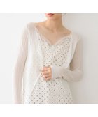 【ヘザー/Heather】のシアースパンコールカーディガン 大人の最旬トレンドファッション＆コーディネート founy(ファウニー) ファッション Fashion レディースファッション Fashion for Women トップス・カットソー Cut & Sew Tops カーディガン・羽織り Layered Style Cardigans おすすめ Recommended / Our Picks インナー Innerwear キャミワンピース Cami Dress, Slip Dress コンパクト Compact, Small Size シンプル Simple, Minimal スパンコール Sequins, Sequin Embellishment 春 Spring thumbnail オフホワイト|ID: prp329100004986307 ipo3291000000037349623