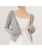 【ヘザー/Heather】のシアースパンコールカーディガン 大人の最旬トレンドファッション＆コーディネート founy(ファウニー) ファッション Fashion レディースファッション Fashion for Women トップス・カットソー Cut & Sew Tops カーディガン・羽織り Layered Style Cardigans おすすめ Recommended / Our Picks インナー Innerwear キャミワンピース Cami Dress, Slip Dress コンパクト Compact, Small Size シンプル Simple, Minimal スパンコール Sequins, Sequin Embellishment 春 Spring thumbnail グレー|ID: prp329100004986307 ipo3291000000037349625