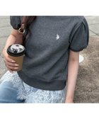 【セットアップセブン/SETUP7】のU.S. POLO ASSN./別注ワンポイント刺繍 バルーンスリーブ スウェット半袖Tシャツ ポロ 大人の最旬トレンドファッション＆コーディネート founy(ファウニー) ファッション Fashion レディースファッション Fashion for Women トップス・カットソー Cut & Sew Tops シャツ・ブラウス・オフィスカジュアル Elegant Blouses & Button-Ups レディースパーカー・カジュアルフーディー Casual Hoodies & Sweatshirts ロングTシャツ・Tシャツ Longline T-Shirts & Tees スウェット・クルーネックトップス Sweatshirts & Crewnecks / Relaxed Fit Sweat Tops イタリア Italy インナー Innerwear 腕時計 Wristwatch キャミワンピース Cami Dress, Slip Dress コレクション Collection, Seasonal Line シアー Sheer, See-Through シンプル Simple, Minimal スウェット / スエット Sweatshirt, Sweatwear スラックス Slacks, Dress Pants スリーブ Sleeve, Long Sleeve / Short Sleeve デニム Denim, Jeans Material トレンド Trend, Trending Now バルーン Balloon, Balloon Silhouette 別注 Limited Edition, Custom Order 半袖 Short Sleeve, Half Sleeve メンズ Men's, Menswear ワンポイント One Point, Statement Accent 再入荷 Restock / Back in Stock thumbnail C.GRY|ID: prp329100004986308 ipo3291000000037349629