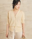 【プラージュ/Plage】のR IAM カシュクールカーディガン 大人の最旬トレンドファッション＆コーディネート founy(ファウニー) ファッション Fashion レディースファッション Fashion for Women トップス・カットソー Cut & Sew Tops カーディガン・羽織り Layered Style Cardigans なめらか Smooth, Silky Texture カシュクール Wrap Design カーディガン Cardigan, Knitwear シルク Silk, 100% Silk ジュエリー Jewelry, Accessories バランス Balance, Style Balance エレガント 上品 Elegant 人気 Popular, Best Seller thumbnail ナチュラル|ID: prp329100004986322 ipo3291000000037349697