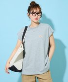 【フリークスストア/FREAK'S STORE】の別注 フレンチスリーブTシャツ(接触冷感・吸水速乾・UVカット・遮熱)【限定展開】 大人の最旬トレンドファッション＆コーディネート founy(ファウニー) ファッション Fashion レディースファッション Fashion for Women トップス・カットソー Cut & Sew Tops シャツ・ブラウス・オフィスカジュアル Elegant Blouses & Button-Ups ロングTシャツ・Tシャツ Longline T-Shirts & Tees 吸水 Absorbent, Quick-Dry スペシャル Special, Limited Edition スリーブ Sleeve, Long Sleeve / Short Sleeve ビッグ Big, Oversized フレンチ French, French Style 別注 Limited Edition, Custom Order 楽ちん Easy Fit, Comfortable S/S・春夏 SS, Spring/Summer, Warm Season 夏 Summer 2026年 2026 2026春夏・S/S Spring/Summer 2026 SS26 thumbnail グレー|ID: prp329100004986325 ipo3291000000037349710