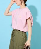 【フリークスストア/FREAK'S STORE】の別注 フレンチスリーブTシャツ(接触冷感・吸水速乾・UVカット・遮熱)【限定展開】 大人の最旬トレンドファッション＆コーディネート founy(ファウニー) ファッション Fashion レディースファッション Fashion for Women トップス・カットソー Cut & Sew Tops シャツ・ブラウス・オフィスカジュアル Elegant Blouses & Button-Ups ロングTシャツ・Tシャツ Longline T-Shirts & Tees 吸水 Absorbent, Quick-Dry スペシャル Special, Limited Edition スリーブ Sleeve, Long Sleeve / Short Sleeve ビッグ Big, Oversized フレンチ French, French Style 別注 Limited Edition, Custom Order 楽ちん Easy Fit, Comfortable S/S・春夏 SS, Spring/Summer, Warm Season 夏 Summer 2026年 2026 2026春夏・S/S Spring/Summer 2026 SS26 thumbnail ピンク|ID: prp329100004986325 ipo3291000000037349714