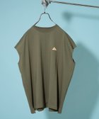 【フリークスストア/FREAK'S STORE】の別注 フレンチスリーブTシャツ(接触冷感・吸水速乾・UVカット・遮熱)【限定展開】 大人の最旬トレンドファッション＆コーディネート founy(ファウニー) ファッション Fashion レディースファッション Fashion for Women トップス・カットソー Cut & Sew Tops シャツ・ブラウス・オフィスカジュアル Elegant Blouses & Button-Ups ロングTシャツ・Tシャツ Longline T-Shirts & Tees 吸水 Absorbent, Quick-Dry スペシャル Special, Limited Edition スリーブ Sleeve, Long Sleeve / Short Sleeve ビッグ Big, Oversized フレンチ French, French Style 別注 Limited Edition, Custom Order 楽ちん Easy Fit, Comfortable S/S・春夏 SS, Spring/Summer, Warm Season 夏 Summer 2026年 2026 2026春夏・S/S Spring/Summer 2026 SS26 thumbnail オリーブ|ID: prp329100004986325 ipo3291000000037349715
