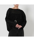 【ユナイテッドアローズ/UNITED ARROWS】のシアー ルーズ ニット -ウォッシャブル- 大人の最旬トレンドファッション＆コーディネート founy(ファウニー) ファッション Fashion レディースファッション Fashion for Women トップス・カットソー Cut & Sew Tops ニット Knit Tops & Sweaters ウォッシャブル Machine Washable サマー Summer, Summer Style シアー Sheer, See-Through スタイリッシュ Stylish, Fashionable デニム Denim, Jeans Material ボトム Bottoms, Lower Wear ルーズ Loose, Oversized ワイド Wide, Wide Fit アウトレット Outlet / Clearance おすすめ Recommended / Our Picks thumbnail BLACK|ID: prp329100004986327 ipo3291000000037349723