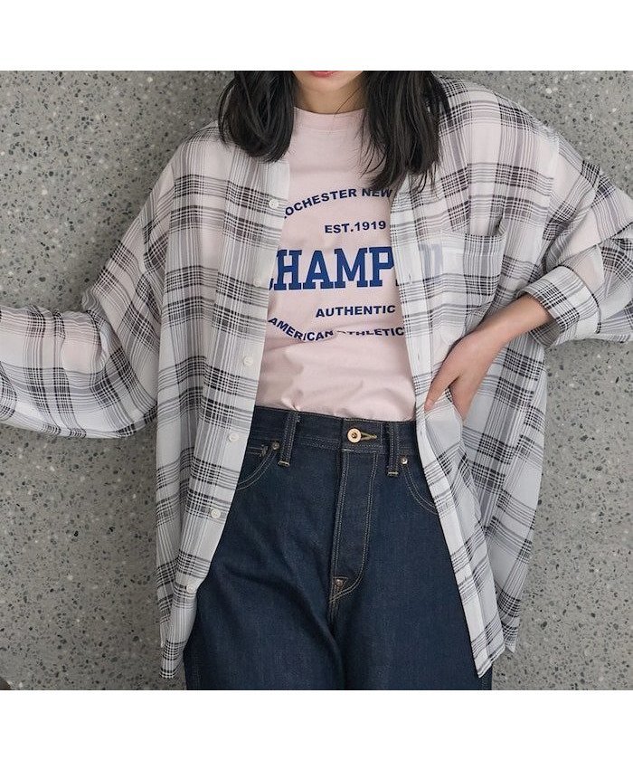 【フリークスストア/FREAK'S STORE】のオンブレ シアー チェックシャツ 大人の最旬トレンドファッション＆コーディネート founy(ファウニー) 　ファッション　Fashion　レディースファッション　Fashion for Women　トップス・カットソー　Cut & Sew Tops　シャツ・ブラウス・オフィスカジュアル　Elegant Blouses & Button-Ups　2026年　2026　2026春夏・S/S　Spring/Summer 2026 SS26　とろみ　Fluid, Flowy Fabric　シアー　Sheer, See-Through　チェック　Check, Plaid, Tartan　トレンド　Trend, Trending Now　夏　Summer　S/S・春夏　SS, Spring/Summer, Warm Season　 other-1|ID: prp329100004986330 ipo3291000000037349733