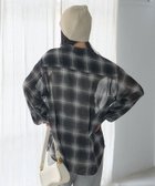 【フリークスストア/FREAK'S STORE】のオンブレ シアー チェックシャツ 大人の最旬トレンドファッション＆コーディネート founy(ファウニー) ファッション Fashion レディースファッション Fashion for Women トップス・カットソー Cut & Sew Tops シャツ・ブラウス・オフィスカジュアル Elegant Blouses & Button-Ups 2026年 2026 2026春夏・S/S Spring/Summer 2026 SS26 とろみ Fluid, Flowy Fabric シアー Sheer, See-Through チェック Check, Plaid, Tartan トレンド Trend, Trending Now 夏 Summer S/S・春夏 SS, Spring/Summer, Warm Season thumbnail ブラック|ID: prp329100004986330 ipo3291000000037349735