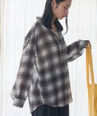 【フリークスストア/FREAK'S STORE】のオンブレ シアー チェックシャツ 大人の最旬トレンドファッション＆コーディネート founy(ファウニー) ファッション Fashion レディースファッション Fashion for Women トップス・カットソー Cut & Sew Tops シャツ・ブラウス・オフィスカジュアル Elegant Blouses & Button-Ups 2026年 2026 2026春夏・S/S Spring/Summer 2026 SS26 とろみ Fluid, Flowy Fabric シアー Sheer, See-Through チェック Check, Plaid, Tartan トレンド Trend, Trending Now 夏 Summer S/S・春夏 SS, Spring/Summer, Warm Season thumbnail ベージュ|ID: prp329100004986330 ipo3291000000037349736