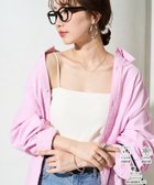 【フリークスストア/FREAK'S STORE】の限定展開 抗菌防臭・接触冷感・UVカット バンブー テレコ カップ付き ベア キャミソール 大人の最旬トレンドファッション＆コーディネート founy(ファウニー) ファッション Fashion レディースファッション Fashion for Women トップス・カットソー Cut & Sew Tops キャミソール&ノースリーブ Camisoles & Sleeveless Tops 2026年 2026 2026春夏・S/S Spring/Summer 2026 SS26 アンダー Underwear Essentials インナー Innerwear キャミソール Camisole, Spaghetti Strap Top テレコ Ribbed, Rib Stitch デコルテ Décolleté, Neckline バンブー Bamboo, Bamboo Material フィット Fit, Slim Fit 夏 Summer 抗菌 Antibacterial, Bacteria-Resistant S/S・春夏 SS, Spring/Summer, Warm Season thumbnail オフホワイト|ID: prp329100004986332 ipo3291000000037349747