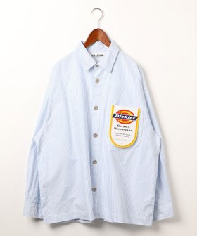 【ニコアンド/niko and】の【Dickies(ディッキーズ)】別注 ワークアウトBIGシャツ 大人の最旬トレンドファッション＆コーディネート founy(ファウニー) ファッション Fashion レディースファッション Fashion for Women トップス・カットソー Cut & Sew Tops シャツ・ブラウス・オフィスカジュアル Elegant Blouses & Button-Ups シンプル Simple, Minimal ジャケット Jacket, Outerwear スウェット / スエット Sweatshirt, Sweatwear ストライプ Stripe, Striped Pattern デニム Denim, Jeans Material 定番 Standard, Basic Item 人気 Popular, Best Seller フィット Fit, Slim Fit ポケット Pocket, Pocket Detail 別注 Limited Edition, Custom Order ミックス Mix, Mixed Style ワンポイント One Point, Statement Accent ワーク Workwear, Utility Style おすすめ Recommended / Our Picks 2025年 2025 2025-2026秋冬・A/W Autumn/Winter 2025–26 AW25–26 |ID:prp329100004986333