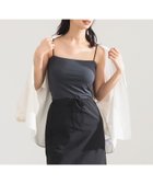 【デミルクス ビームス/Demi-Luxe BEAMS】のレーヨン 天竺 カップ付きキャミソール 大人の最旬トレンドファッション＆コーディネート founy(ファウニー) ファッション Fashion レディースファッション Fashion for Women トップス・カットソー Cut & Sew Tops キャミソール&ノースリーブ Camisoles & Sleeveless Tops おすすめ Recommended / Our Picks インナー Innerwear カーディガン Cardigan, Knitwear キャミソール Camisole, Spaghetti Strap Top コンパクト Compact, Small Size ジャケット Jacket, Outerwear フィット Fit, Slim Fit ラップ Wrap, Wrap Design thumbnail CHARCOAL.GREY|ID: prp329100004986334 ipo3291000000037349757