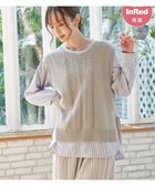 【イッカ/ikka】の【雑誌InRed4月号掲載】ニットベストブラウスセット【2点セット】 大人の最旬トレンドファッション＆コーディネート founy(ファウニー) 雑誌掲載アイテム Magazine Picks & Fashion Features ファッション雑誌 Fashion Magazines インレッド InRed ファッション Fashion レディースファッション Fashion for Women アウター Coat / Outerwear Collection トップス・カットソー Cut & Sew Tops ニット Knit Tops & Sweaters シャツ・ブラウス・オフィスカジュアル Elegant Blouses & Button-Ups ベスト&ジレ / 重ね着スタイル Vests & Gilets 4月号 April Issue おすすめ Recommended / Our Picks アンサンブル Ensemble Set ベスト Vest, Waistcoat ボトム Bottoms, Lower Wear リボン Ribbon, Bow 雑誌 Magazine, Fashion Magazine thumbnail グレージュ|ID: prp329100004986338 ipo3291000000037349778