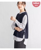 【イッカ/ikka】の【雑誌InRed4月号掲載】ニットベストブラウスセット【2点セット】 大人の最旬トレンドファッション＆コーディネート founy(ファウニー) 雑誌掲載アイテム Magazine Picks & Fashion Features ファッション雑誌 Fashion Magazines インレッド InRed ファッション Fashion レディースファッション Fashion for Women アウター Coat / Outerwear Collection トップス・カットソー Cut & Sew Tops ニット Knit Tops & Sweaters シャツ・ブラウス・オフィスカジュアル Elegant Blouses & Button-Ups ベスト&ジレ / 重ね着スタイル Vests & Gilets 4月号 April Issue おすすめ Recommended / Our Picks アンサンブル Ensemble Set ベスト Vest, Waistcoat ボトム Bottoms, Lower Wear リボン Ribbon, Bow 雑誌 Magazine, Fashion Magazine thumbnail ネイビーブルー|ID: prp329100004986338 ipo3291000000037349780