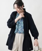【レリアンプラスハウス/Leilian PLUS HOUSE】のブルゾン【Leilian WHITE LABEL】 大人の最旬トレンドファッション＆コーディネート founy(ファウニー) ファッション Fashion レディースファッション Fashion for Women アウター Coat / Outerwear Collection ブルゾンジャケット・スポーティアウター Blouson Jackets ウォッシャブル Machine Washable シンプル Simple, Minimal トレンド Trend, Trending Now フェミニン Feminine, Girly ブルゾン Blouson, Bomber Jacket ベーシック Basic, Essential ポケット Pocket, Pocket Detail ミックス Mix, Mixed Style 無地 Plain, Solid Color リラックス Relax, Relaxed Fit 夏 Summer エレガント 上品 Elegant thumbnail ネイビー|ID: prp329100004986366 ipo3291000000037349913