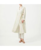 【シビラ/SYBILLA】のシルクナイロンロングコート ライトベージュ|ID: prp329100004986399 ipo3291000000037350027