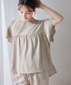 【クロスマルシェ/cross marche】のゆったりフリル袖 カットジャガードブラウス(マタニティ/授乳服)セット 授乳口付き 授乳楽々 妊婦服 産前・産後対応 大人の最旬トレンドファッション＆コーディネート founy(ファウニー) ファッション Fashion レディースファッション Fashion for Women トップス・カットソー Cut & Sew Tops シャツ・ブラウス・オフィスカジュアル Elegant Blouses & Button-Ups ボリューム袖・フリルスリーブブラウス Voluminous & Ruffle Sleeves / Puffy Sleeve Tops おすすめ Recommended / Our Picks カットジャガード Cut Jacquard セットアップ Set-Up, Coordinated Outfit フリル Frill, Ruffle thumbnail オフベージュ|ID: prp329100004986524 ipo3291000000037351291