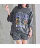 【ページボーイ/PAGEBOY】の【PBLIM】ルーズシルエットロックT 大人の最旬トレンドファッション＆コーディネート founy(ファウニー) ファッション Fashion レディースファッション Fashion for Women おすすめ Recommended / Our Picks グラフィック Graphic, Graphic Design ショルダー Shoulder, Shoulder Strap トレンド Trend, Trending Now ドロップ Drop Shoulder, Dropped Style パウダー Powder, Soft Tone プリント Print, Printed Pattern ワイド Wide, Wide Fit thumbnail チャコール18|ID: prp329100004986532 ipo3291000000037351359
