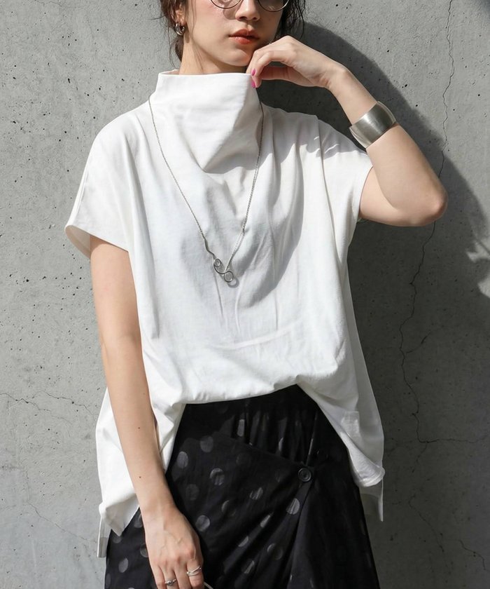 【アンティカ/antiqua】のantiqua 汗染み防止 撥水 Tシャツ レディース NA-00529 インテリア・キッズ・メンズ・レディースファッション・服の通販 founy(ファウニー) https://founy.com/ ファッション Fashion レディースファッション Fashion for Women トップス・カットソー Cut & Sew Tops シャツ・ブラウス・オフィスカジュアル Elegant Blouses & Button-Ups ロングTシャツ・Tシャツ Longline T-Shirts & Tees 春 Spring シンプル Simple, Minimal スリーブ Sleeve, Long Sleeve / Short Sleeve バランス Balance, Style Balance フォルム Silhouette, Form フレンチ French, French Style ベーシック Basic, Essential ボトム Bottoms, Lower Wear ボトルネック Bottle Neck, Mock Neck 無地 Plain, Solid Color ワイド Wide, Wide Fit ワーク Workwear, Utility Style 夏 Summer 旅行 Travel エレガント 上品 Elegant ビジネス 仕事 通勤 Business / Work / Commuting |ID: prp329100004986533 ipo3291000000037351360