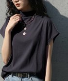 【アンティカ/antiqua】のantiqua 汗染み防止 撥水 Tシャツ レディース NA-00529 大人の最旬トレンドファッション＆コーディネート founy(ファウニー) ファッション Fashion レディースファッション Fashion for Women トップス・カットソー Cut & Sew Tops シャツ・ブラウス・オフィスカジュアル Elegant Blouses & Button-Ups ロングTシャツ・Tシャツ Longline T-Shirts & Tees 春 Spring シンプル Simple, Minimal スリーブ Sleeve, Long Sleeve / Short Sleeve バランス Balance, Style Balance フォルム Silhouette, Form フレンチ French, French Style ベーシック Basic, Essential ボトム Bottoms, Lower Wear ボトルネック Bottle Neck, Mock Neck 無地 Plain, Solid Color ワイド Wide, Wide Fit ワーク Workwear, Utility Style 夏 Summer 旅行 Travel エレガント 上品 Elegant ビジネス 仕事 通勤 Business / Work / Commuting thumbnail 16 ダークグレー|ID: prp329100004986533 ipo3291000000037351363