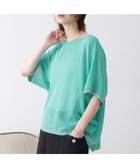 【バブ ブージュルード/Bab Bou Jeloud】の麻ライクニットプルオーバー 大人の最旬トレンドファッション＆コーディネート founy(ファウニー) ファッション Fashion レディースファッション Fashion for Women トップス・カットソー Cut & Sew Tops ニット Knit Tops & Sweaters カジュアルプルオーバー・ニットトップス Pullovers & Knit Tops / Casual Pullovers 再入荷 Restock / Back in Stock 夏 Summer 春 Spring S/S・春夏 SS, Spring/Summer, Warm Season thumbnail GREEN|ID: prp329100004986542 ipo3291000000037351398
