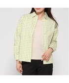【クロコダイル/CROCODILE】のノンアイロン チェック ブラウス 大人の最旬トレンドファッション＆コーディネート founy(ファウニー) ファッション Fashion レディースファッション Fashion for Women トップス・カットソー Cut & Sew Tops シャツ・ブラウス・オフィスカジュアル Elegant Blouses & Button-Ups チェック Check, Plaid, Tartan パターン Pattern, Design Print thumbnail グリーン|ID: prp329100004986552 ipo3291000000037351460