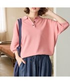 【フリークスストア/FREAK'S STORE】のサマーニット半袖ポロシャツ【限定展開】 大人の最旬トレンドファッション＆コーディネート founy(ファウニー) ファッション Fashion レディースファッション Fashion for Women トップス・カットソー Cut & Sew Tops ニット Knit Tops & Sweaters シャツ・ブラウス・オフィスカジュアル Elegant Blouses & Button-Ups ポロシャツ・きれいめカジュアル Smart-Casual Polo Tops クラシカル Classical, Vintage-Inspired サマー Summer, Summer Style ショルダー Shoulder, Shoulder Strap スマート Smart, Elegant スラックス Slacks, Dress Pants デニム Denim, Jeans Material トレンド Trend, Trending Now ドロップ Drop Shoulder, Dropped Style ビッグ Big, Oversized フレア Flare, Flared ボトム Bottoms, Lower Wear ポロシャツ Polo Shirt, Collared Tee 半袖 Short Sleeve, Half Sleeve ワイド Wide, Wide Fit S/S・春夏 SS, Spring/Summer, Warm Season おすすめ Recommended / Our Picks 夏 Summer 2026年 2026 2026春夏・S/S Spring/Summer 2026 SS26 thumbnail ピンク|ID: prp329100004986553 ipo3291000000037351469