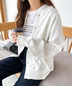 【アンドミー/andme】の前後2way 裏毛 スウェット トップス 大人の最旬トレンドファッション＆コーディネート founy(ファウニー) ファッション Fashion レディースファッション Fashion for Women トップス・カットソー Cut & Sew Tops レディースパーカー・カジュアルフーディー Casual Hoodies & Sweatshirts スウェット・クルーネックトップス Sweatshirts & Crewnecks / Relaxed Fit Sweat Tops コンパクト Compact, Small Size ショルダー Shoulder, Shoulder Strap シンプル Simple, Minimal スウェット / スエット Sweatshirt, Sweatwear ドロップ Drop Shoulder, Dropped Style フロント Front, Front Design リラックス Relax, Relaxed Fit thumbnail ホワイト|ID: prp329100004986557 ipo3291000000037351497